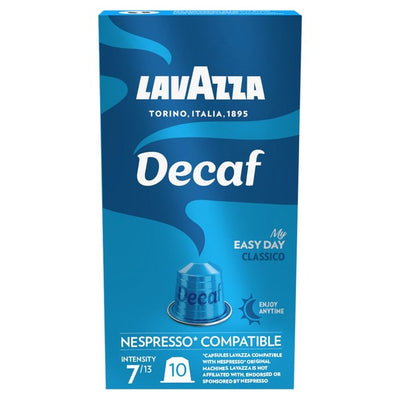 Lavazza Decaf Aluminium Nespresso Compatible Coffee Capsules 10 Capsules