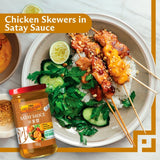 Lee Kum Kee Satay Sauce 190g, imported from the UK