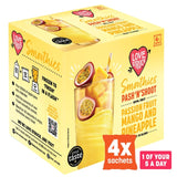 Love Smoothie Love Struck Passion Fruit, Pineapple & Mango Frozen Smoothie Mix 4 x 120g