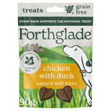Forthglade National Trust Natural Soft Bite Chicken with Duck Dog Treats 90g