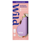 Wild Deodorant Starter Pack Coconut & Vanilla 40g (British brand)