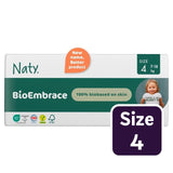 Naty BioEmbrace Big Pack Disposable Nappies Size 4 (7-18kg)