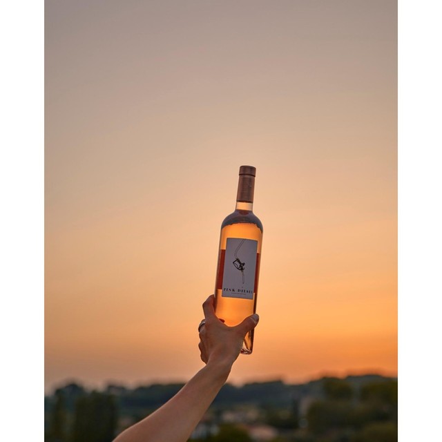 Pink Diesel rosé wine 75cl, imported from the UK