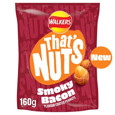 That's Nuts Smoky Bacon Flavour Coated Peanuts 160g