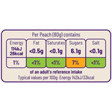 Ocado Ripe & Ready Peaches 4 pack, imported from the UK