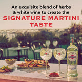 Martini Bianco white vermouth aperitivo 75cl, imported from the UK