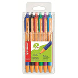 Stabilo Pointball 6 Assorted Colours Ballpoint Pen