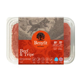 Benyfit Natural Beef & Tripe Complete Raw Dog Food 1kg