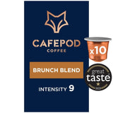 CafePod Brunch Blend Nespresso Compatible Coffee Pods 10 Pack