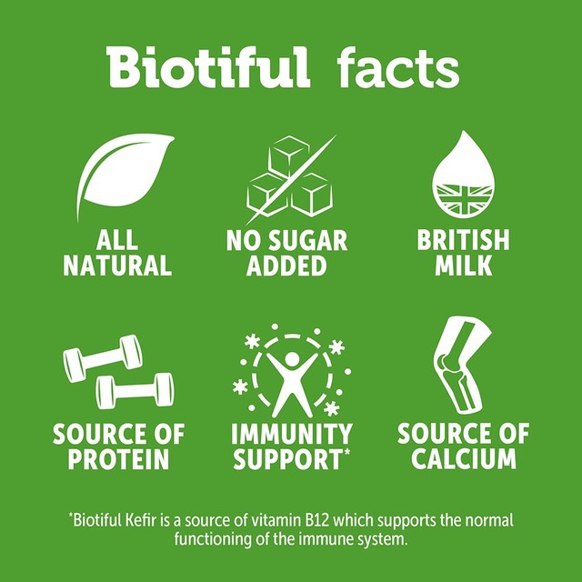 Biotiful kefir drink mango 500ml - British product