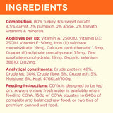 Coya Turkey Freeze-Dried Raw Adult Dog Food 150g - British product