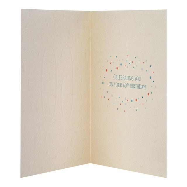 M&S 60th Birthday Card
