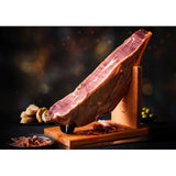 M&S Serrano ham joint with carving accessories 2.5kg, imported from the UK