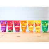 Pip Organic kids smoothie with strawberry, banana, and purple carrot 4 x 180ml, imported from the UK