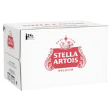 Stella Artois Belgian Lager Beer Bottle 330ml 24 Pack