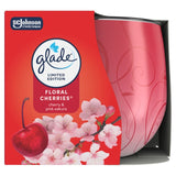 Glade Sleeved Scented Candle Floral Cherries 108g