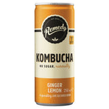 Remedy Ginger Lemon Kombucha Drink 250ml