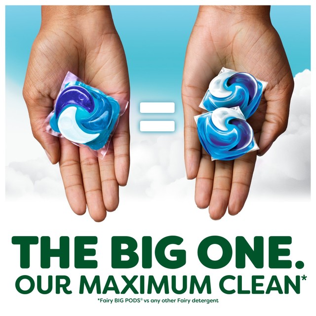 Fairy Non Bio Big One laundry detergent pods 21 washes - British product