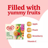 Cow & Gate apple peach strawberry baby food pots 4 x 100g - British product