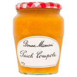 Bonne Maman Peach Compote Fruit 590g - British product