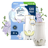 Glade Clean Linen electric scented oil air freshener 20ml, UK version