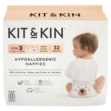 Kit & Kin Hypoallergenic Baby Nappies Size 3 (6-10kg)