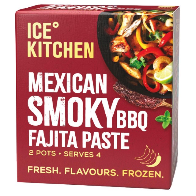 Ice Kitchen Mexican Smoky BBQ Fajita Paste 2 x 80g, UK version