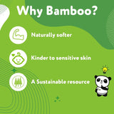 The Cheeky Panda Bamboo Balsam Tissues 64 Pack (British brand)
