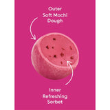 Little Moons pineapple and mandarin mochi sorbet bites 6x32g, UK version