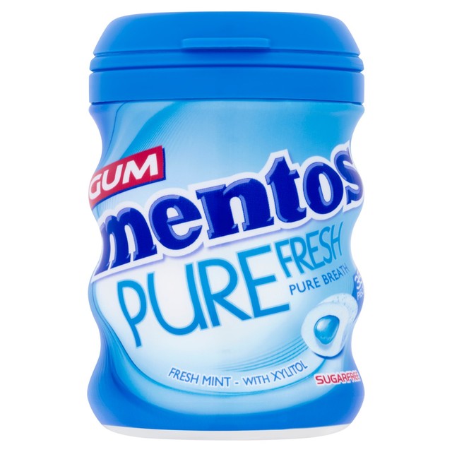 Mentos Freshmint Chewing Gum 70g, imported from the UK