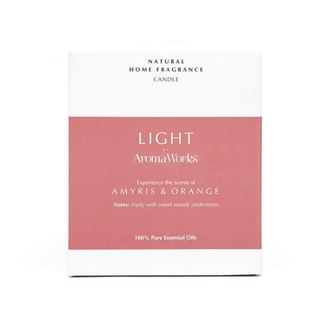 AromaWorks (Wax Lyrical) Candle Amyris & Orange
