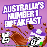 Up&Go chocolate breakfast drink 300ml (British brand)