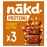 Nakd Protein Peanut Butter Bars Multipack Protein Bars 3 x 45g