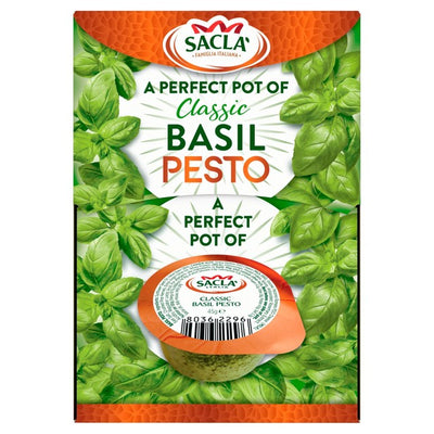 Sacla Basil Pesto Sauce Pot 45g