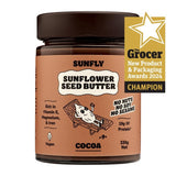 Sunfly Cocoa Sunflower Seed Butter Spread 330g