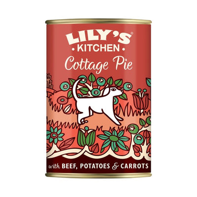 Lily's Kitchen Cottage Pie for Dogs Wet Dog Food 400g