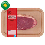 Sainsburys 21 Day Matured British Or Irish Thick Cut Sirloin Steak 400g