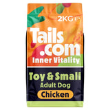 Tails Inner Vitality Toy & Small Adult Chicken Dry Dog Food 2kg