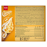 Wall's Cornetto Soft Mango White Chocolate ice cream cones pack of 4 x 140ml - British product