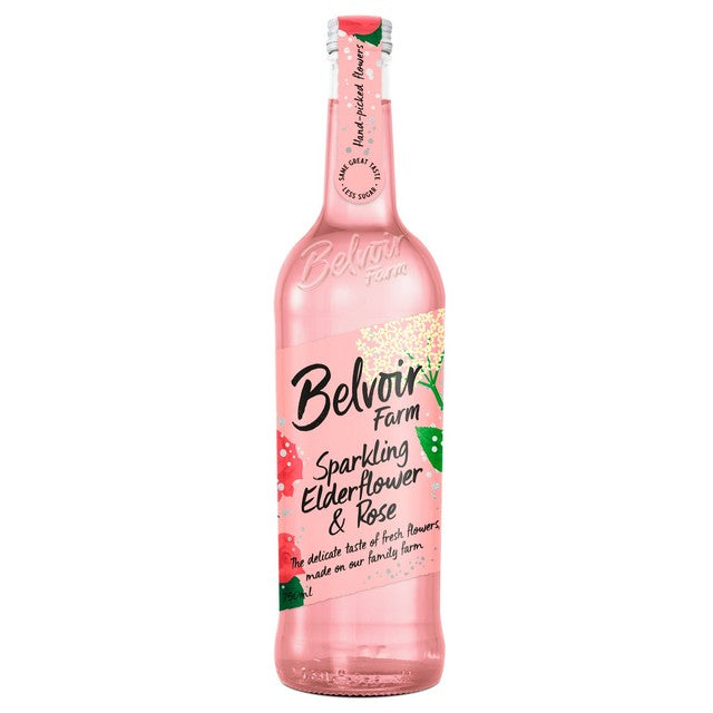 Belvoir Elderflower & Rose Pressé 750ml - British product