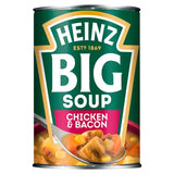 Heinz chicken and bacon chunky big soup 400g, UK version