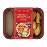 M&S Crispy Lemon Chicken Battered Chicken Breast with Lemon Sauce 340g