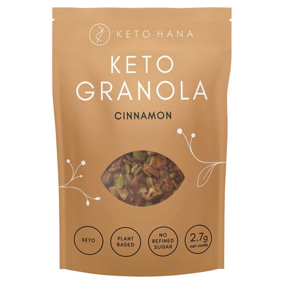 Keto Hana Cinnamon Granola Low Carb Cereal 300g