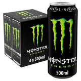Monster Traditional Energy Flavour Energy Drink 4 x 500ml