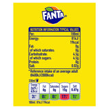 Fanta Lemon soft drink 8 x 330ml - British product
