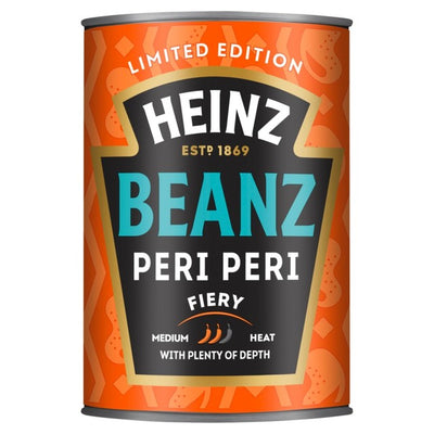 Heinz Baked Beans in Peri Peri Sauce 390g