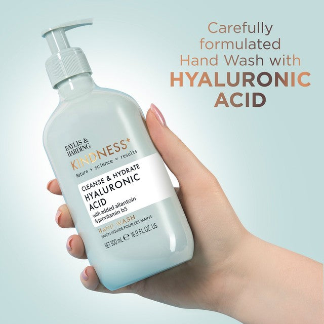 Baylis & Harding Kindness+ Hyaluronic Acid hand wash 500ml - British product