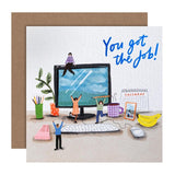 M&S New Job Greeting Card 15cm x 15cm
