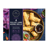 M&S 4 Pulled Lamb Keema Rolls Indian Pastry Snacks 200g