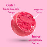 Little Moons Very Berry Mochi Sorbet 6x32g, UK version